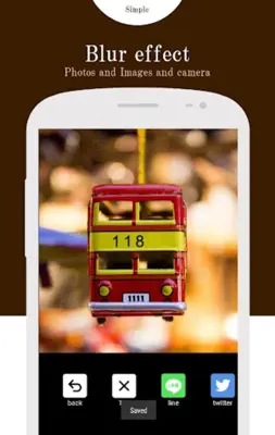 Photo Blur android App screenshot 0